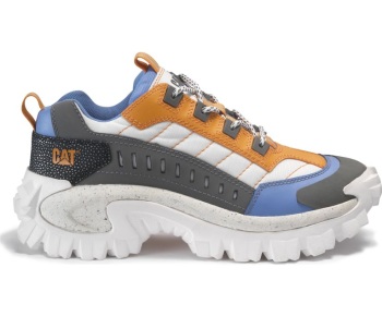 Caterpillar Sneakers South Africa Intruder Shoe White / Yellow - Cat Shoes For Men - FH4769350